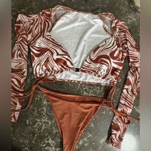 Adorable two piece bathing suit